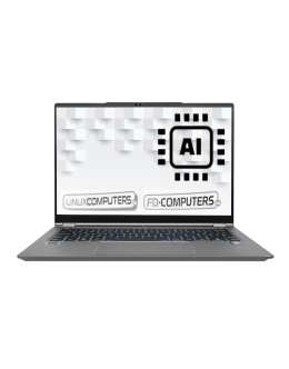 NIEUW: Kwalitatieve FD-Computers - 14" Ultrabook LINUX-laptop - AMD Ryzen AI 7 350 - 16GB - 80Wh batterij | MET LOKALE AI NIEUW: Kwalitatieve FD-Computers - 14" Ultrabook LINUX-laptop - AMD Ryzen AI 7 350 - 16GB - 80Wh batterij | MET LOKALE AI