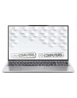Quality FD-Computers - Intel 15,6" Ultrabook-LINUX-laptop-SILVER - i5-1240P 12th gen - 16hour battery