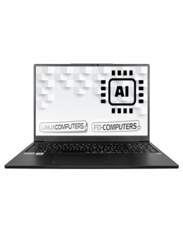 NIEUW: Kwalitatieve FD-Computers - Intel Ultra AI 16" Ultrabook-LINUX-laptop -  Intel Ultra 5 226v - 18u batterij